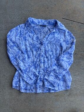 Apt 9 Floral Button Down Shirt